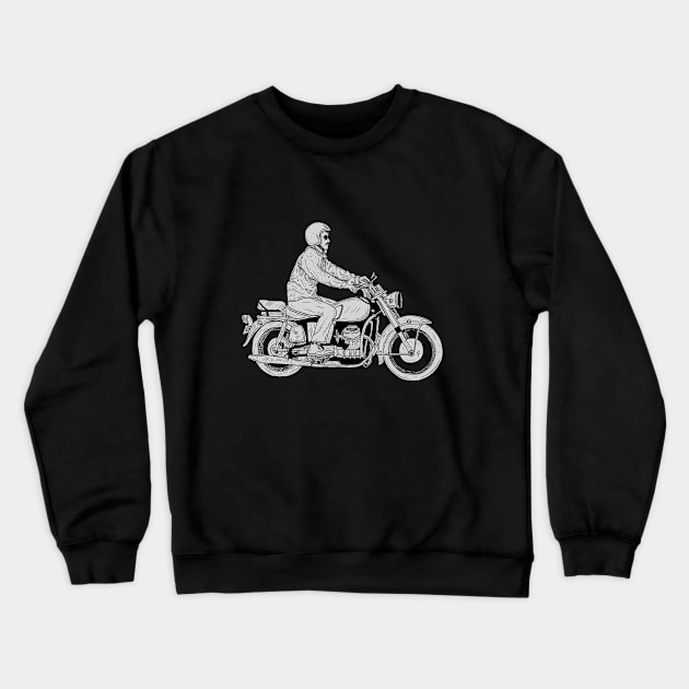 Riding shirt Crewneck Sweatshirt by ohdeerdesign